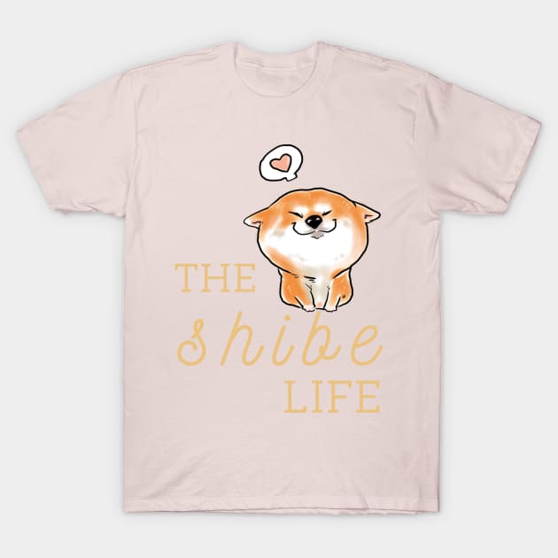 The shibe life cute doge T-Shirt by TTWW Studios